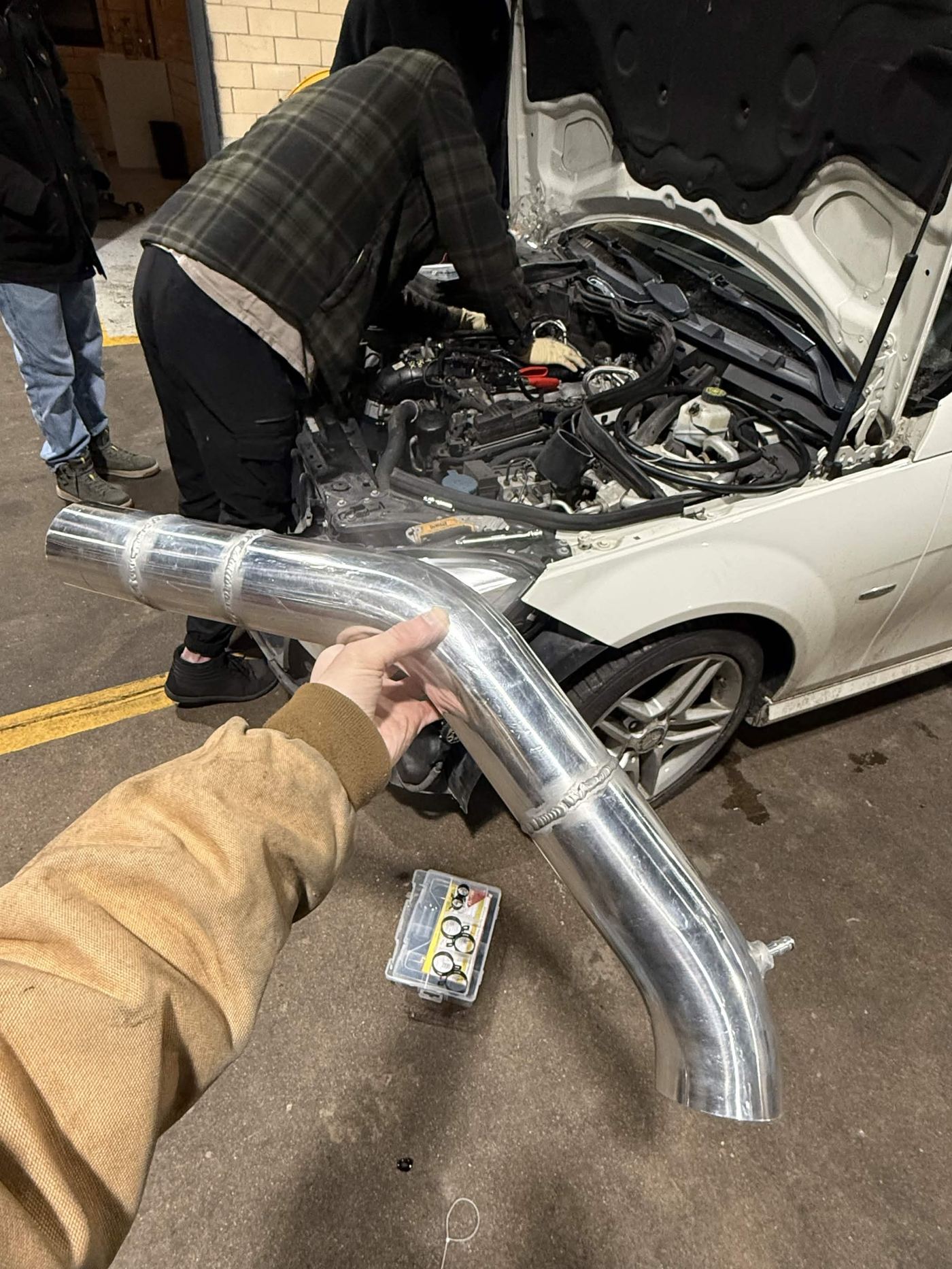 Custom intake fabrication